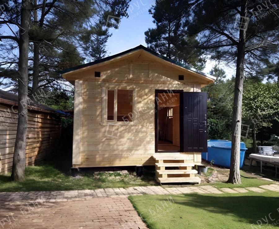 Каркасная баня 4х4 Красногорск