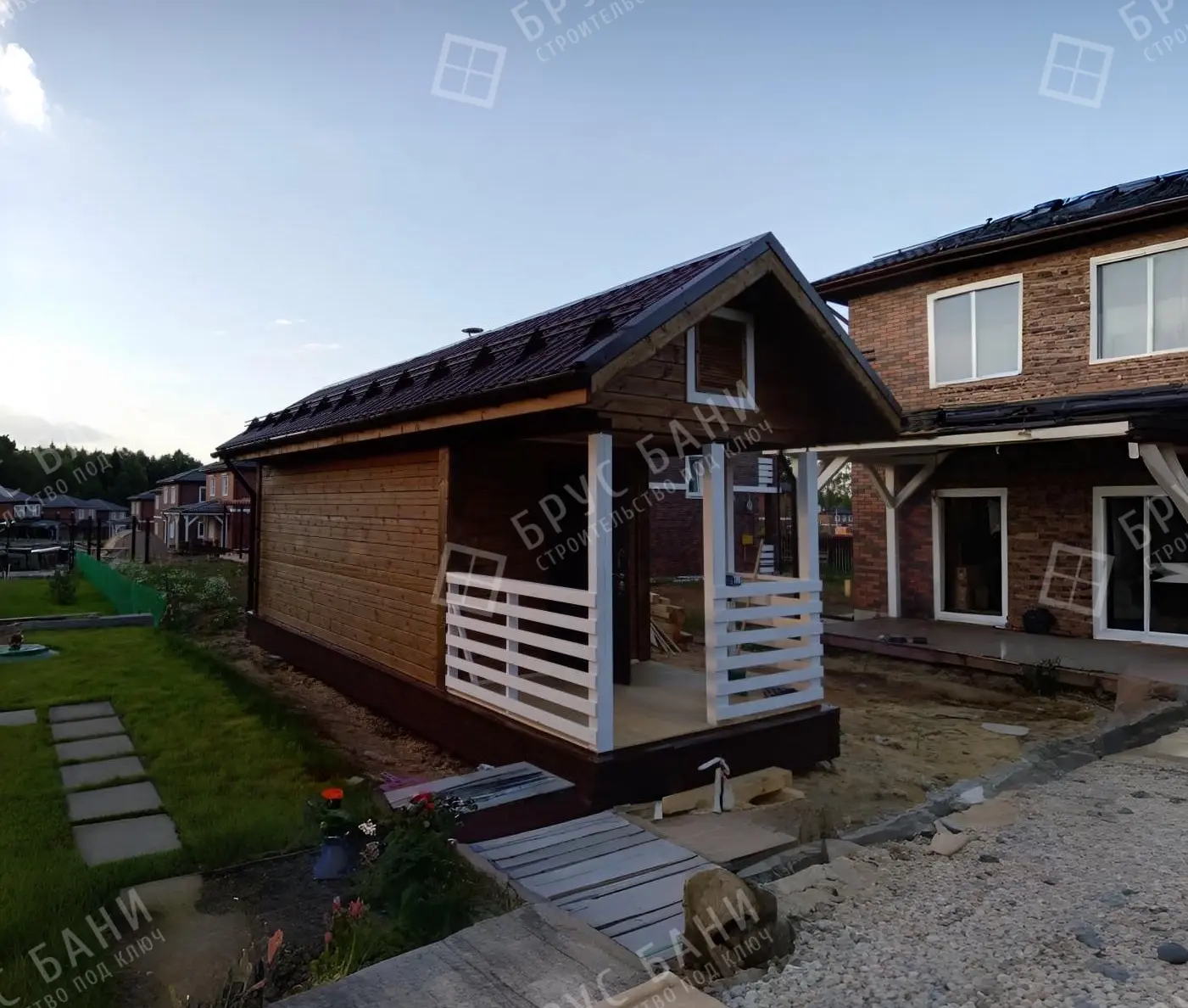 Баня из бруса 2,5х8