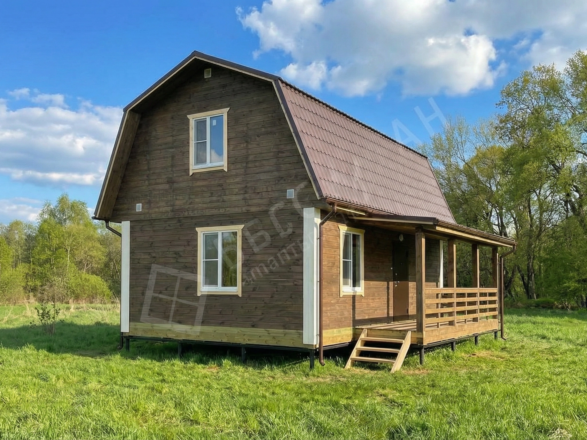 Дом из бруса