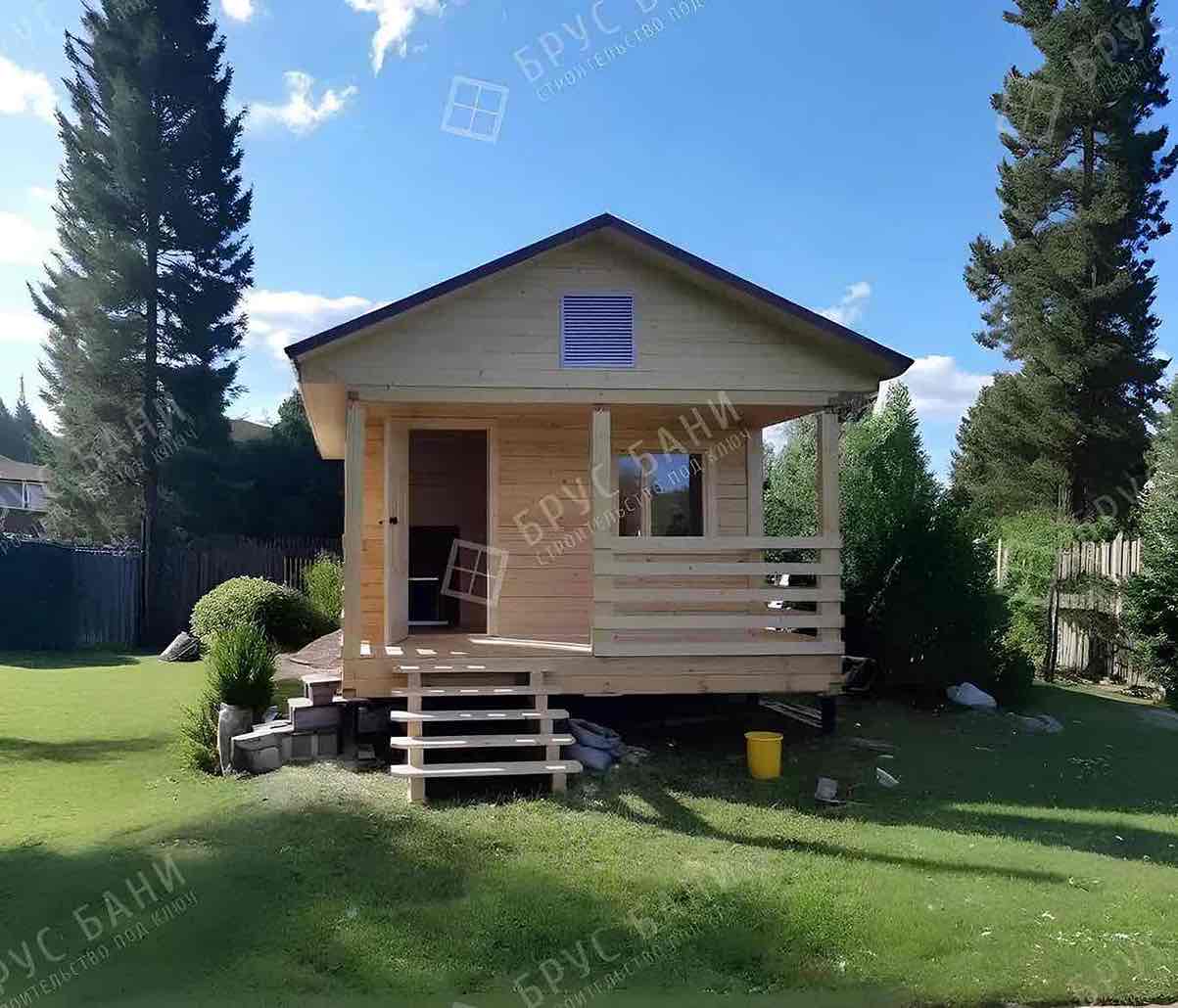 Баня из бруса 4х6
