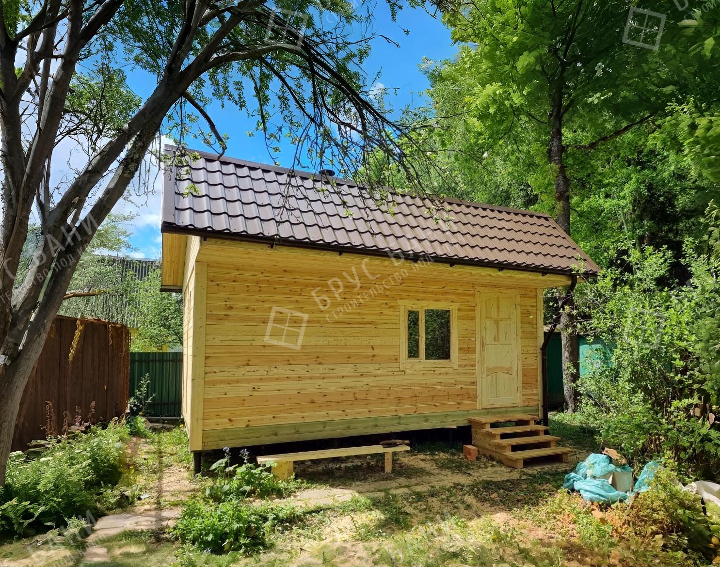 Баня из бруса 4х6 Волгореченск