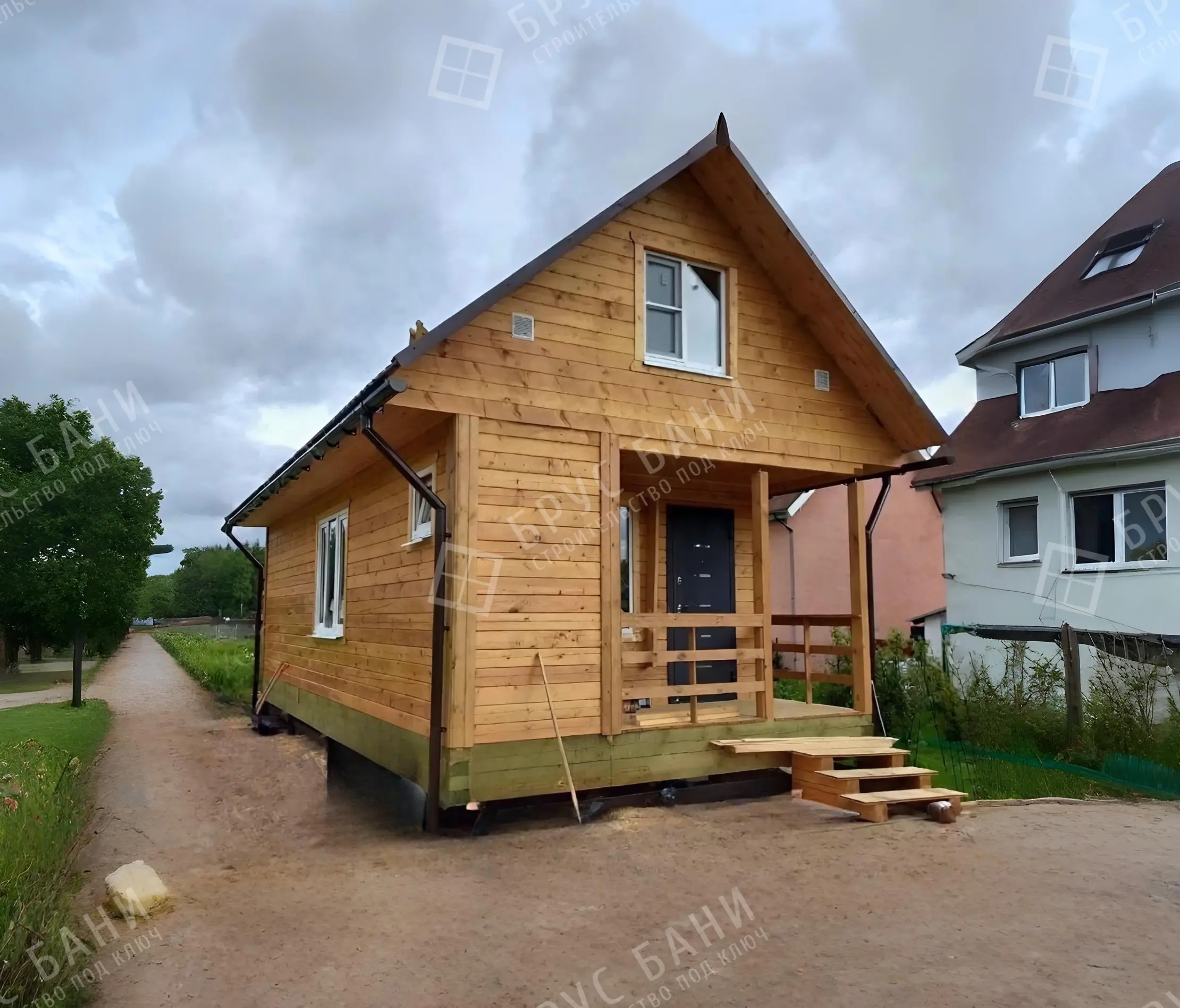 Баня из бруса 4х6