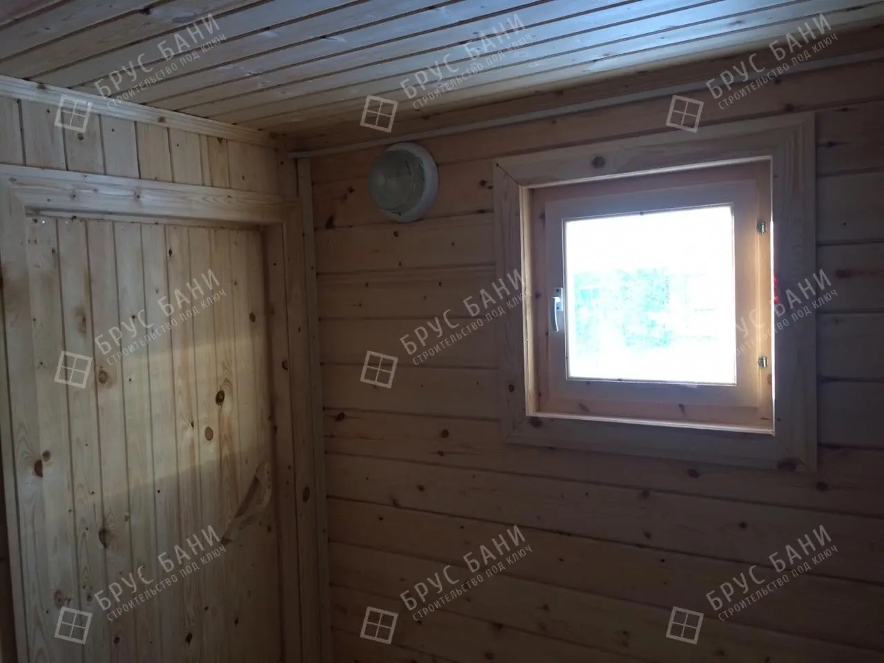 Внутренняя отделка бани