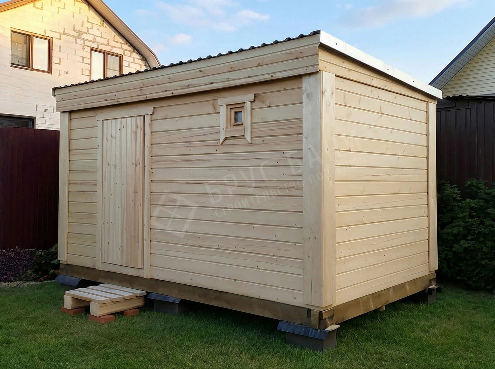 Готовая баня 2,3х4 (937479)