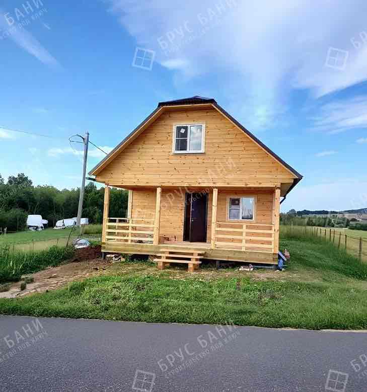 Баня из бруса  6х6 Лобня