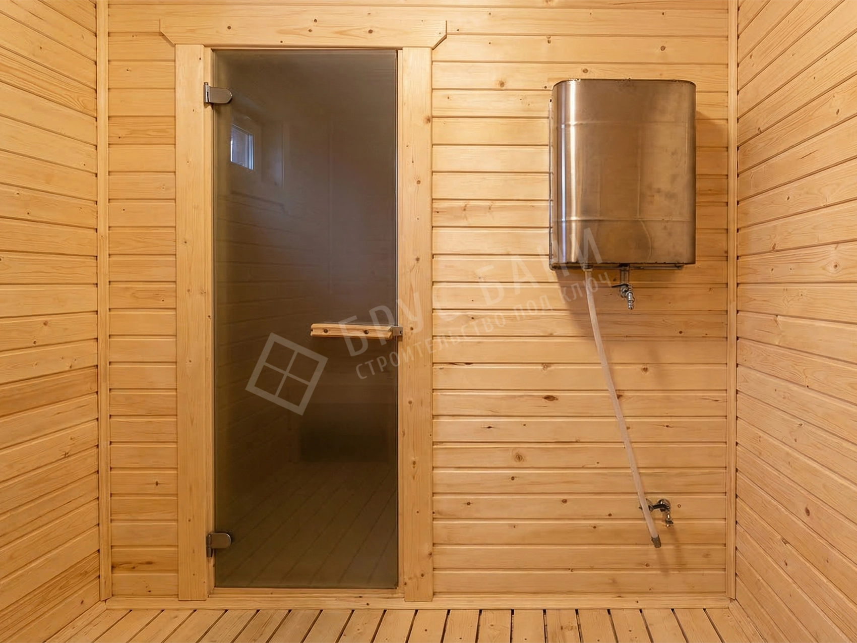 Выносной котел самоварного типа