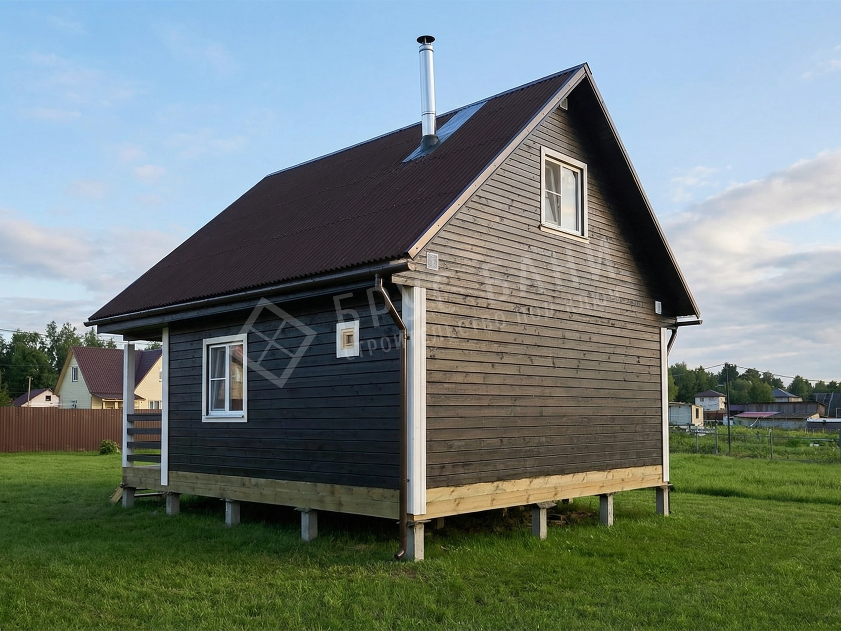 Баня из бруса 6х6