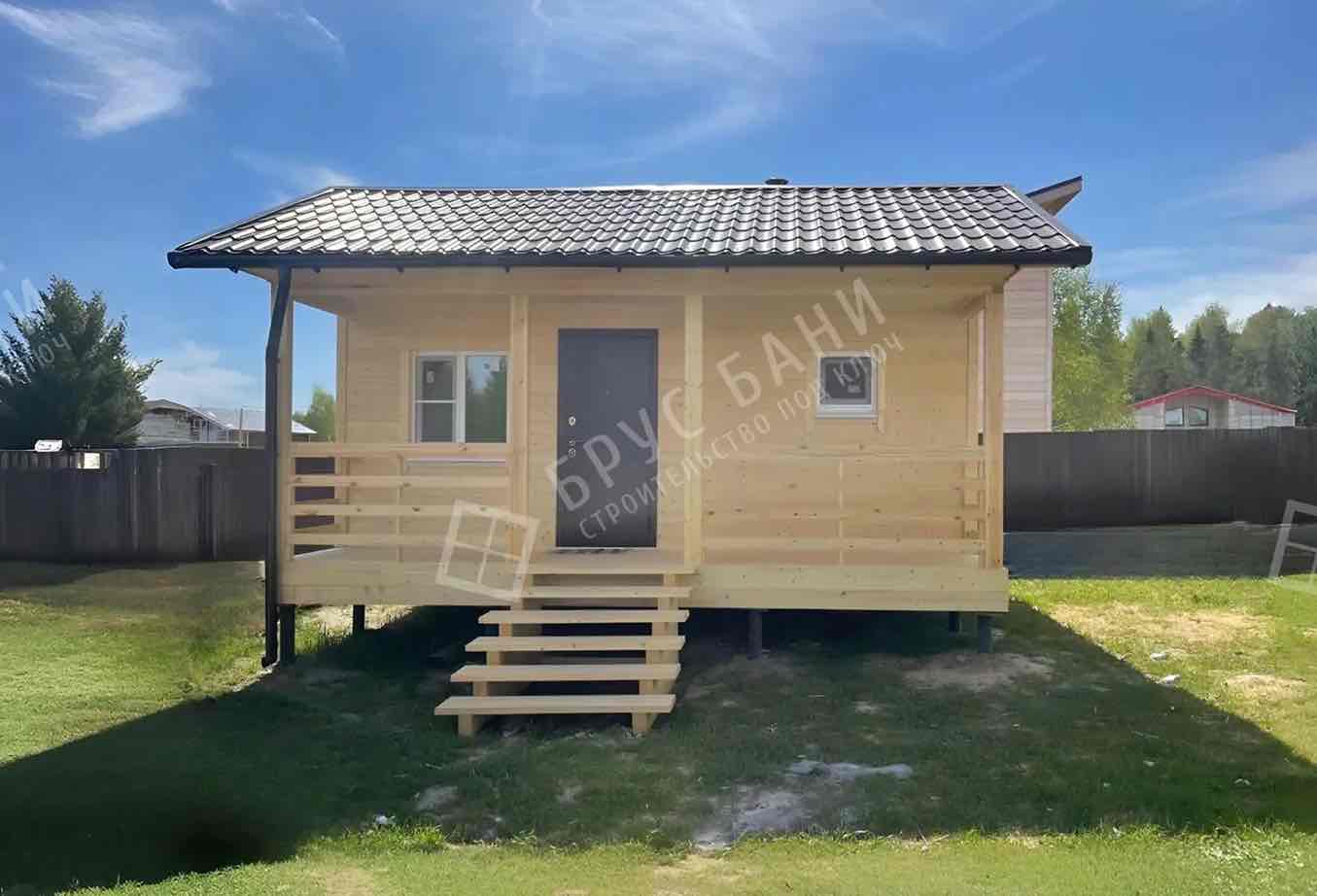 Каркасная баня 5.25х6 Касимов