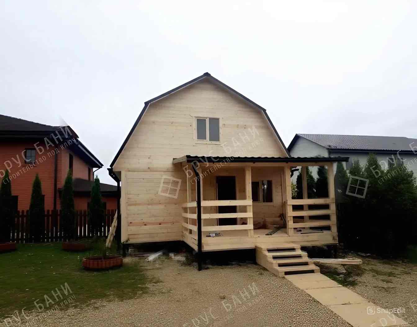 Баня из бруса 4х6 Гатчина