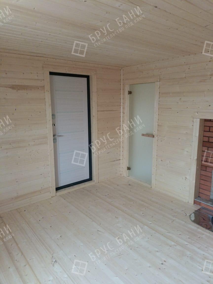 Внутренняя отделка в каркасной бане 5х7
