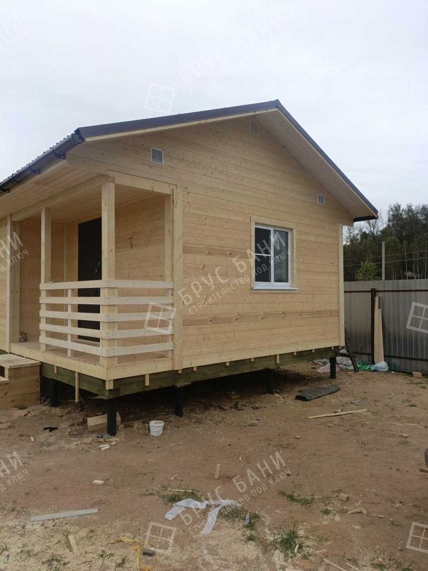 Каркасная баня 5х7