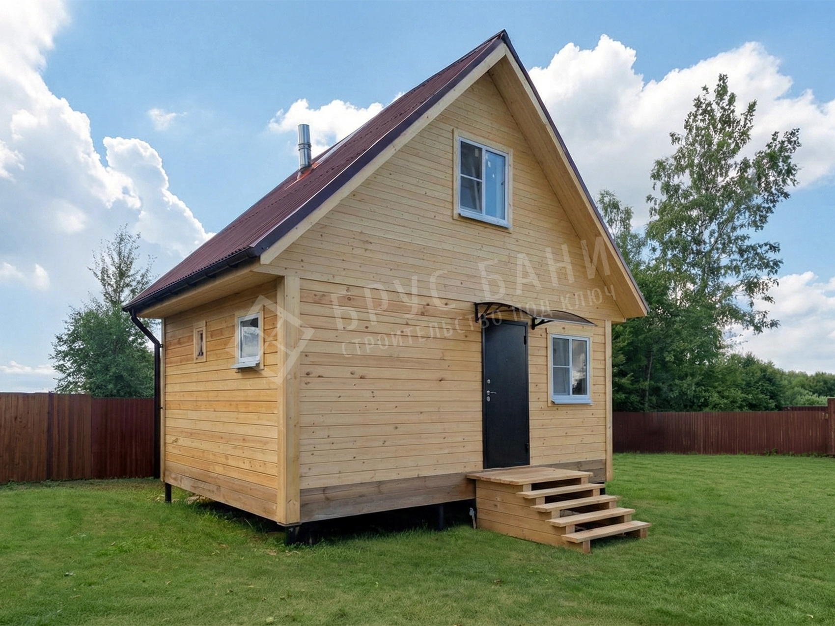 Баня из бруса