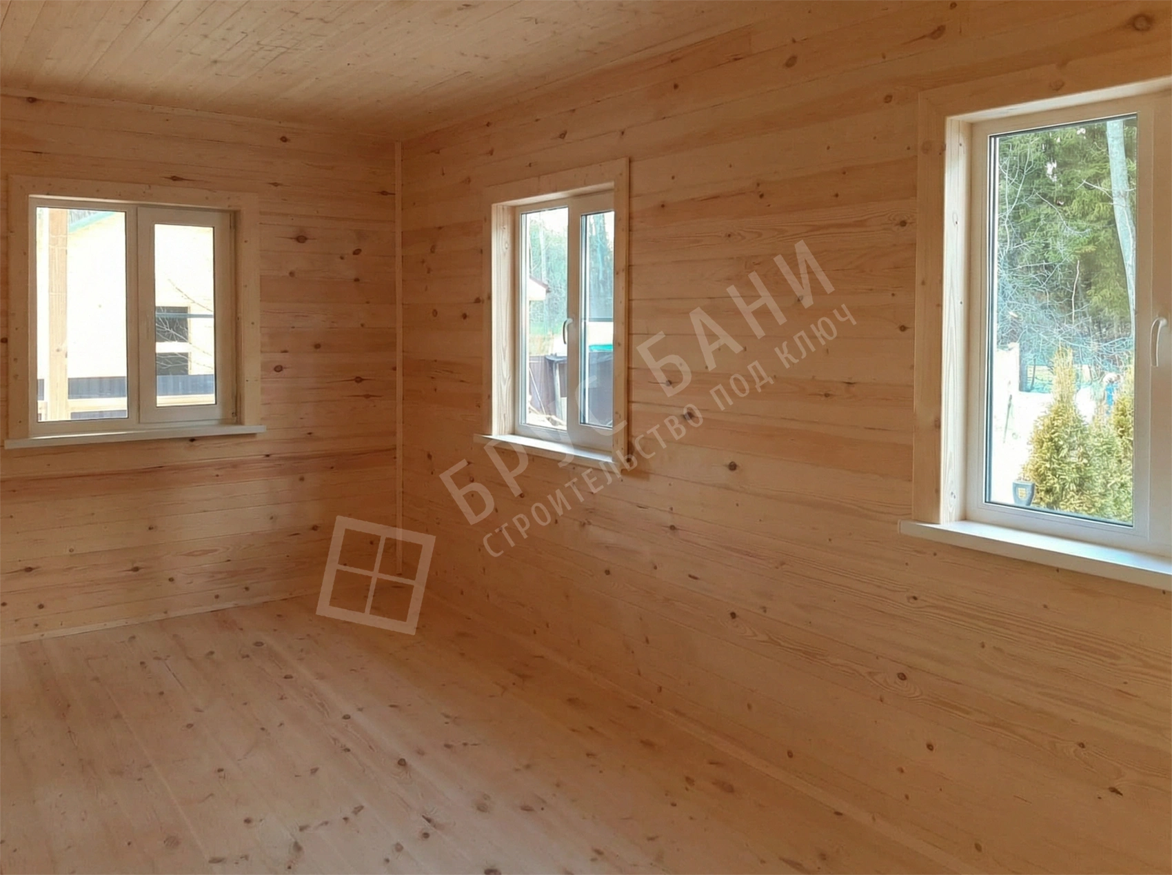 Окна ПВХ двухкамерные в доме