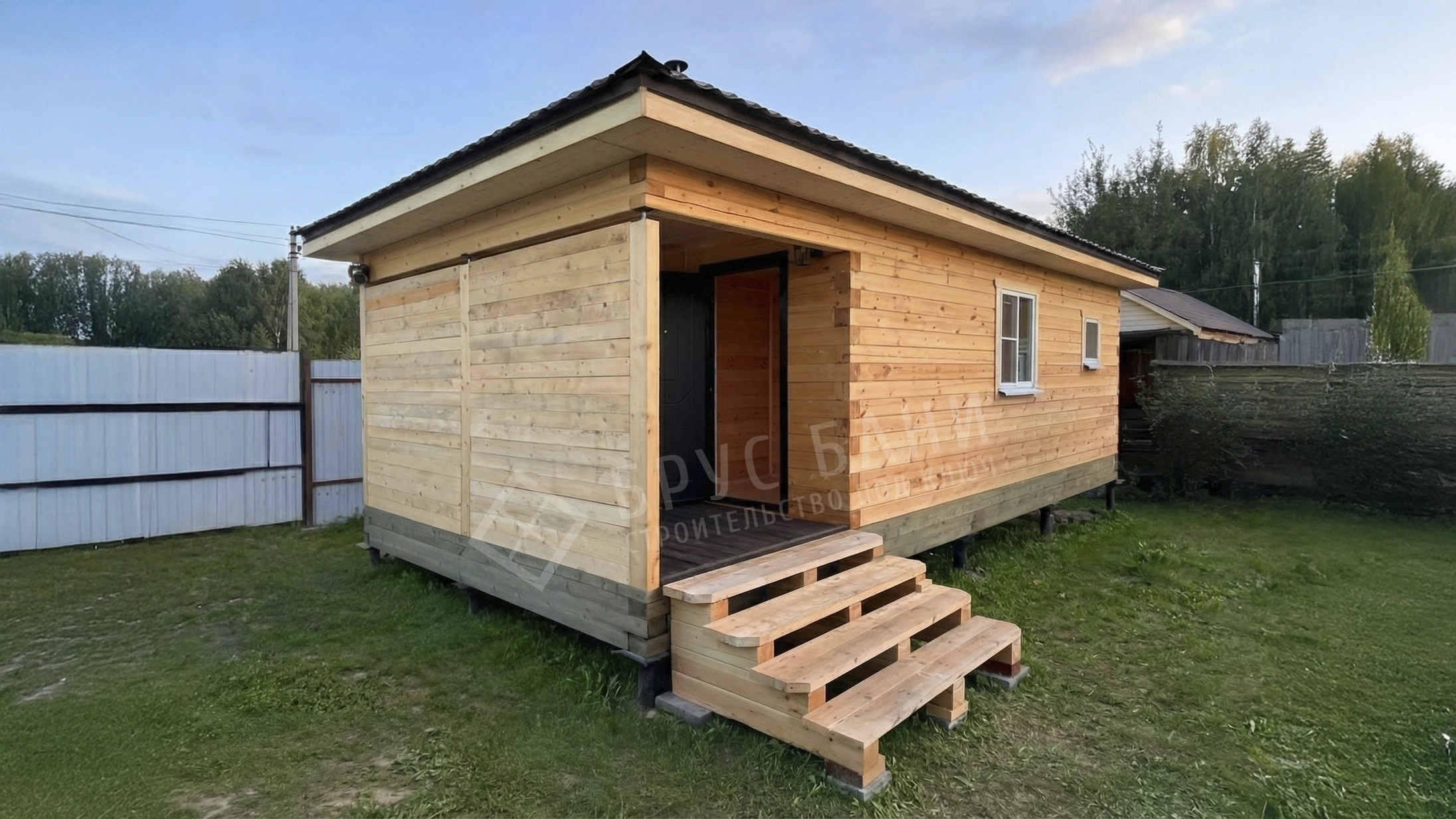Баня из бруса 4х9 Ивангород
