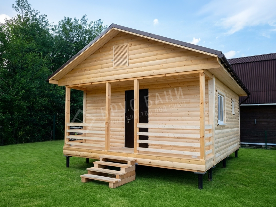 Каркасная баня 4х6 (946760 )