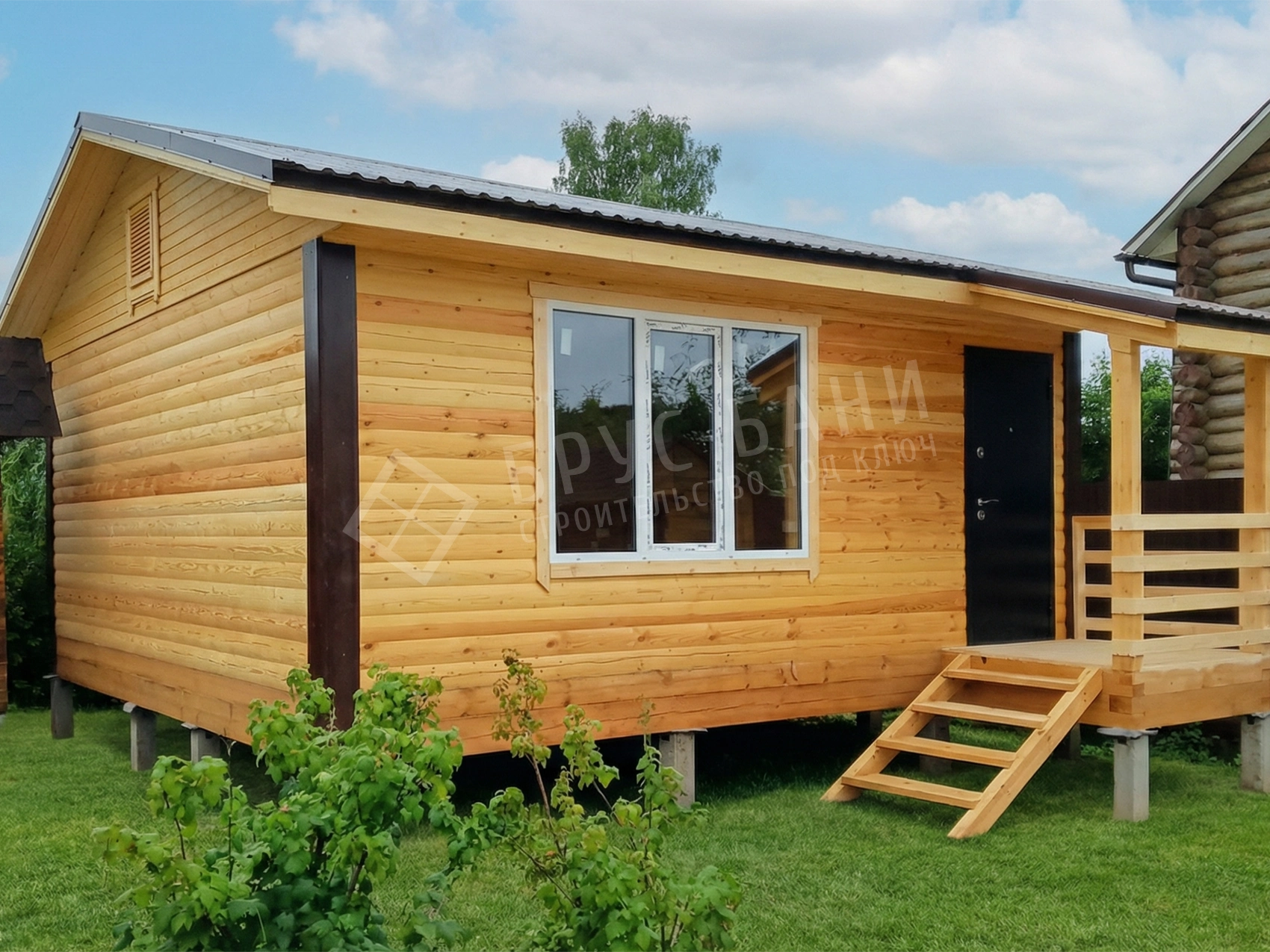 Баня из бруса 6х6