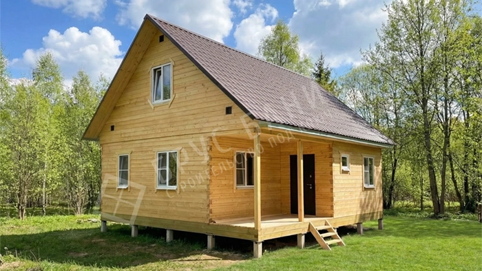 Дом из бруса 7х9 Северск