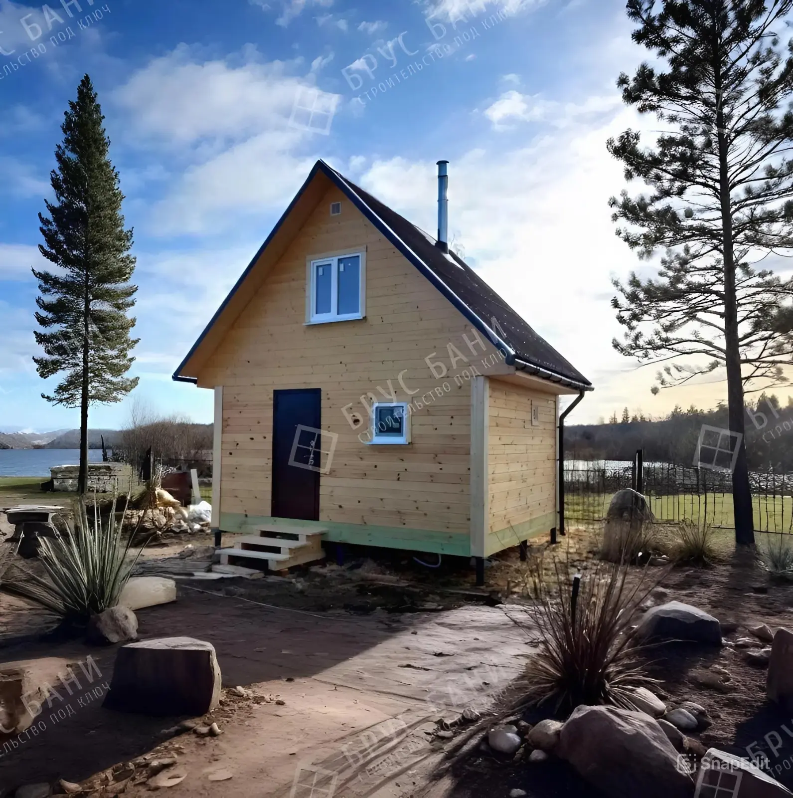 Баня из бруса 4х5