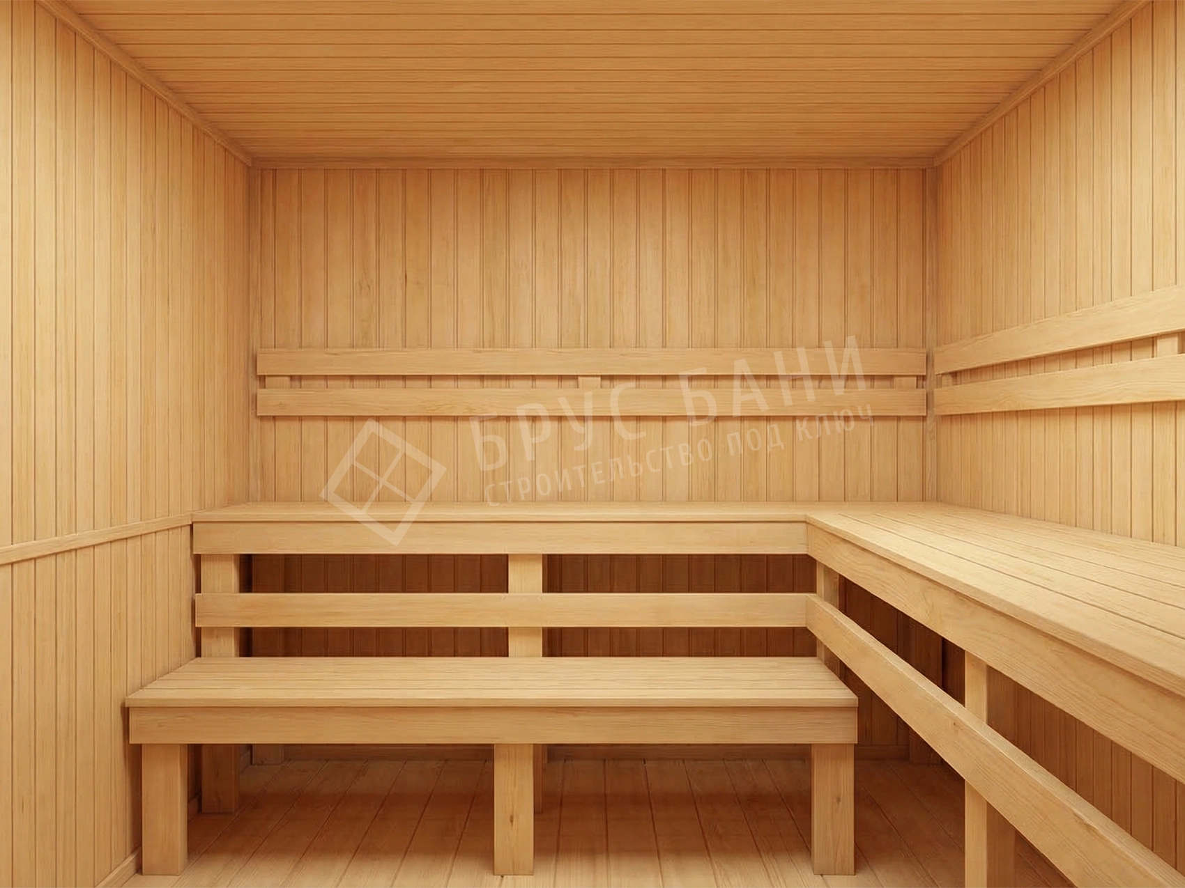 Полок в парной