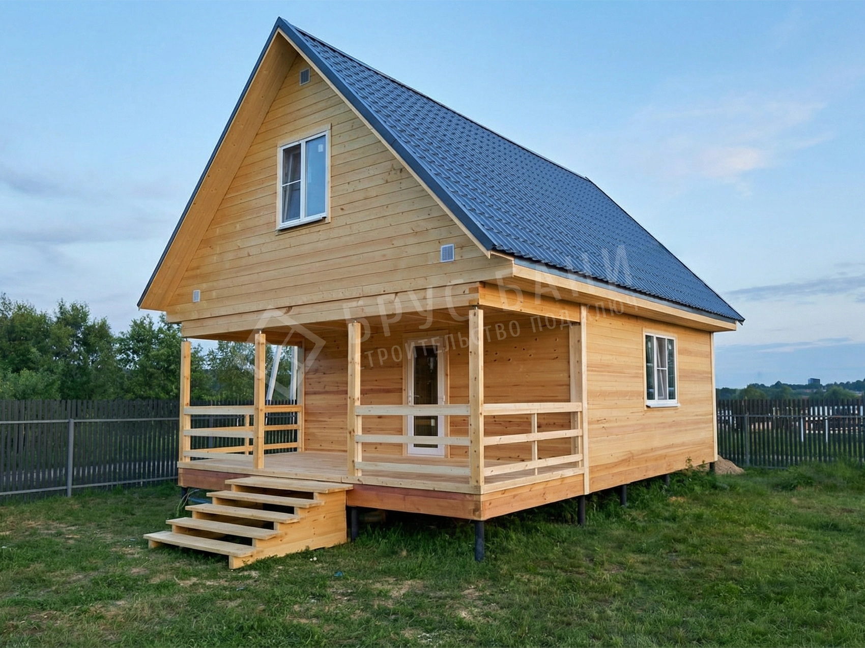 Баня из бруса 6х8