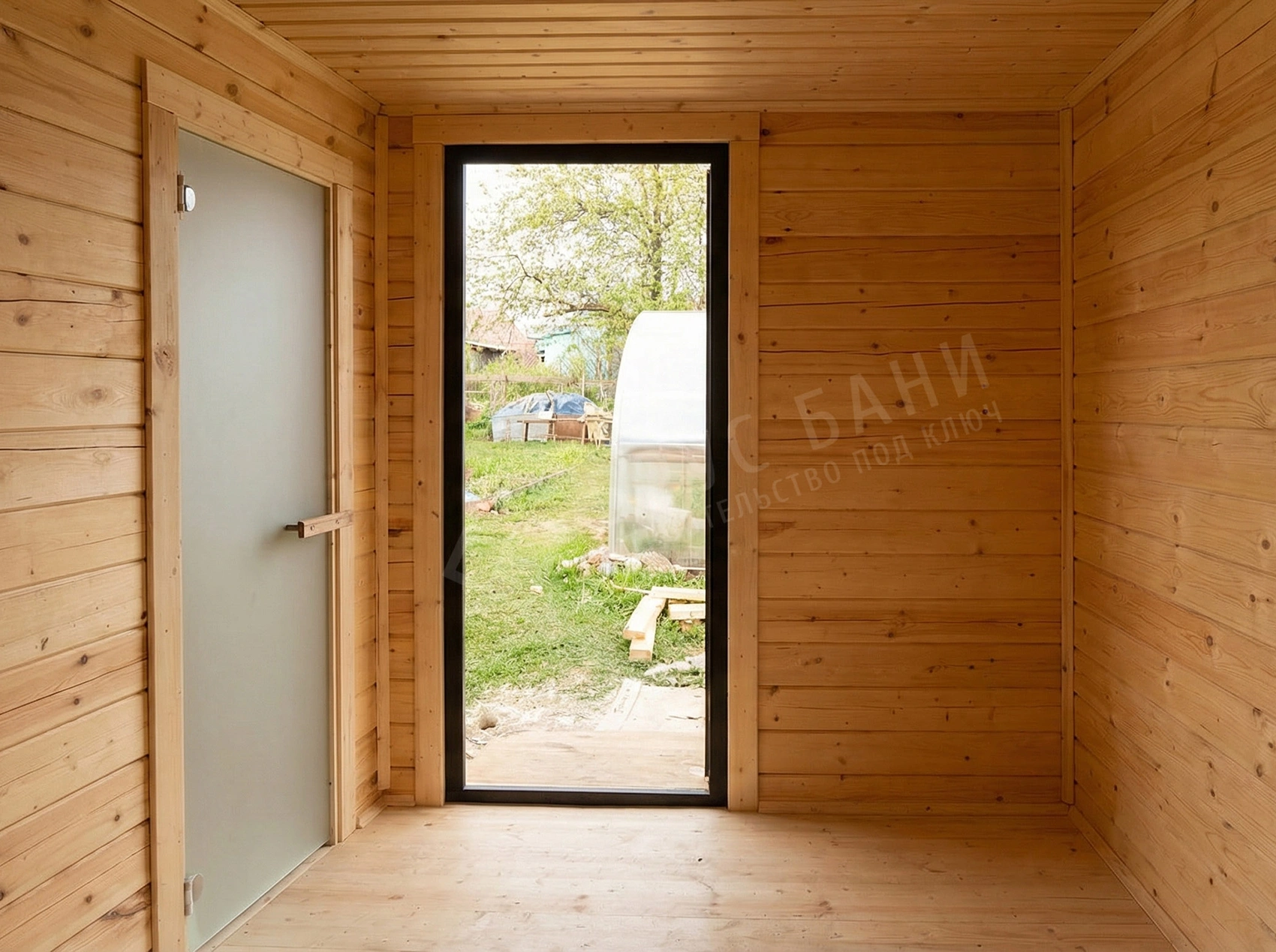 Двери в бане