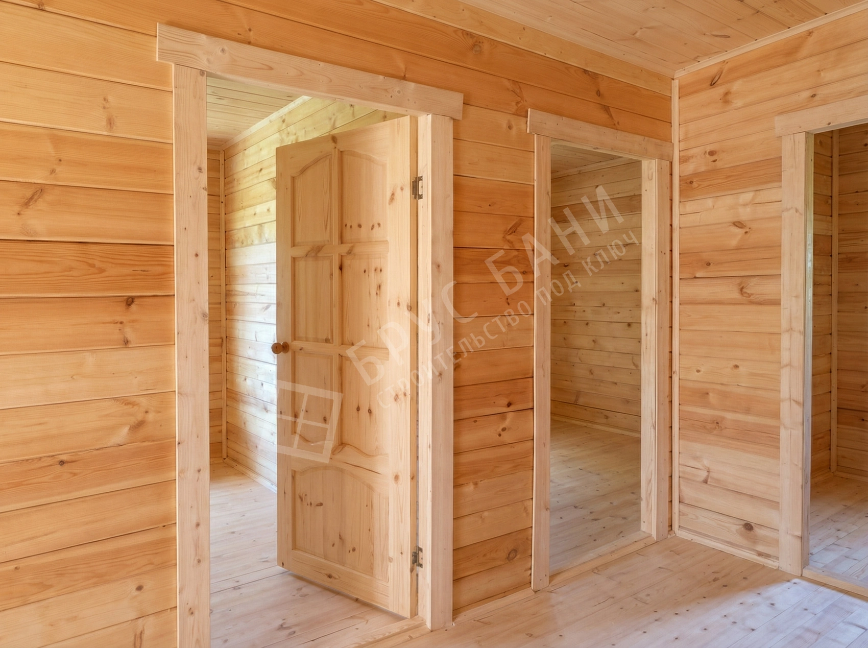 Деревянные двери в доме