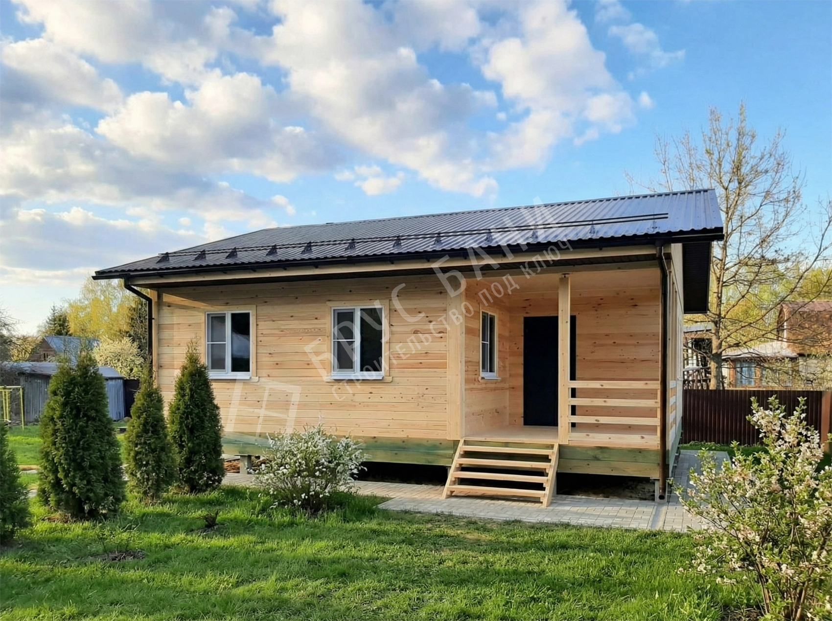 Дом из бруса 9х9