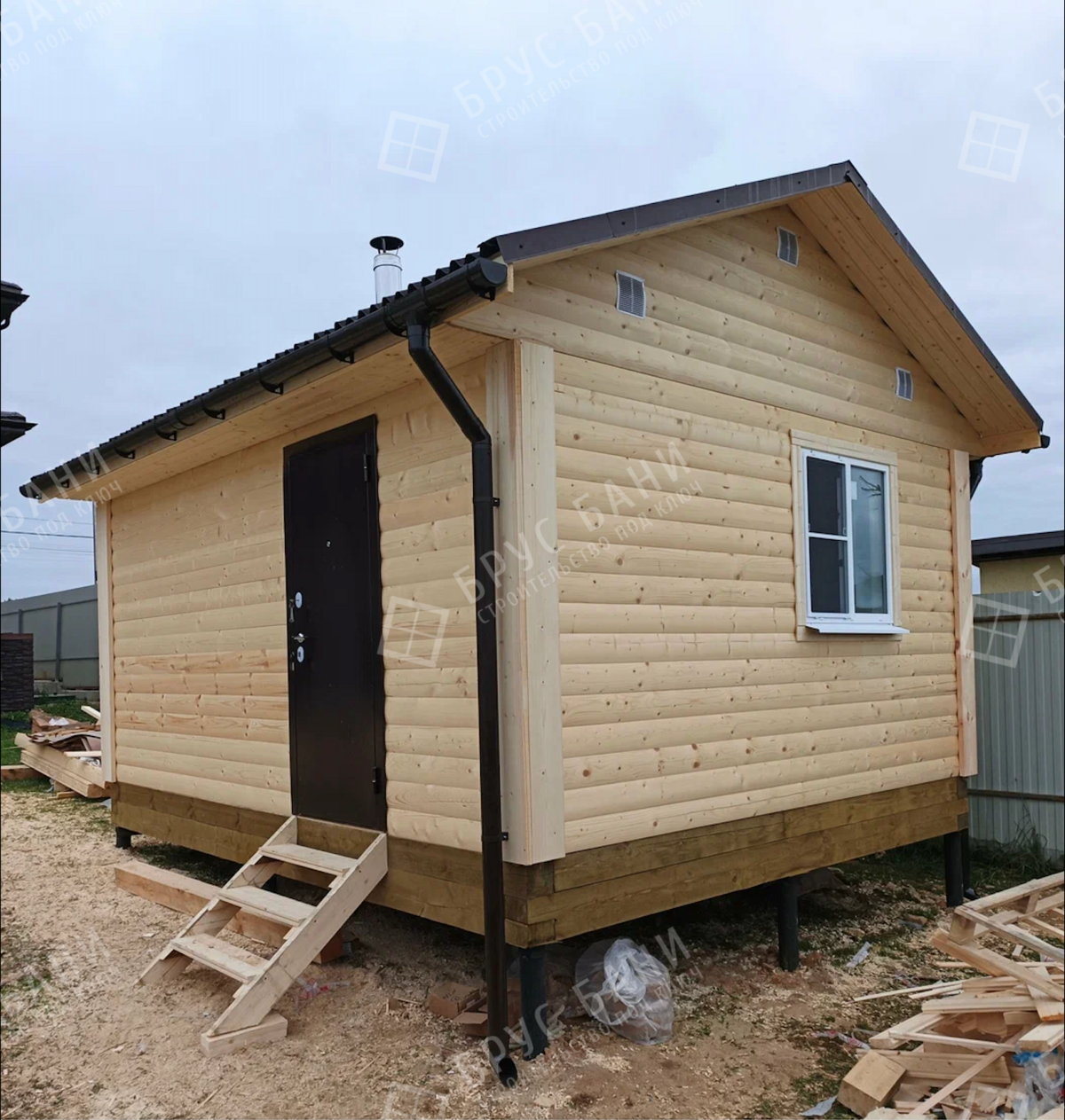 Баня из бруса 4х5 (738917)