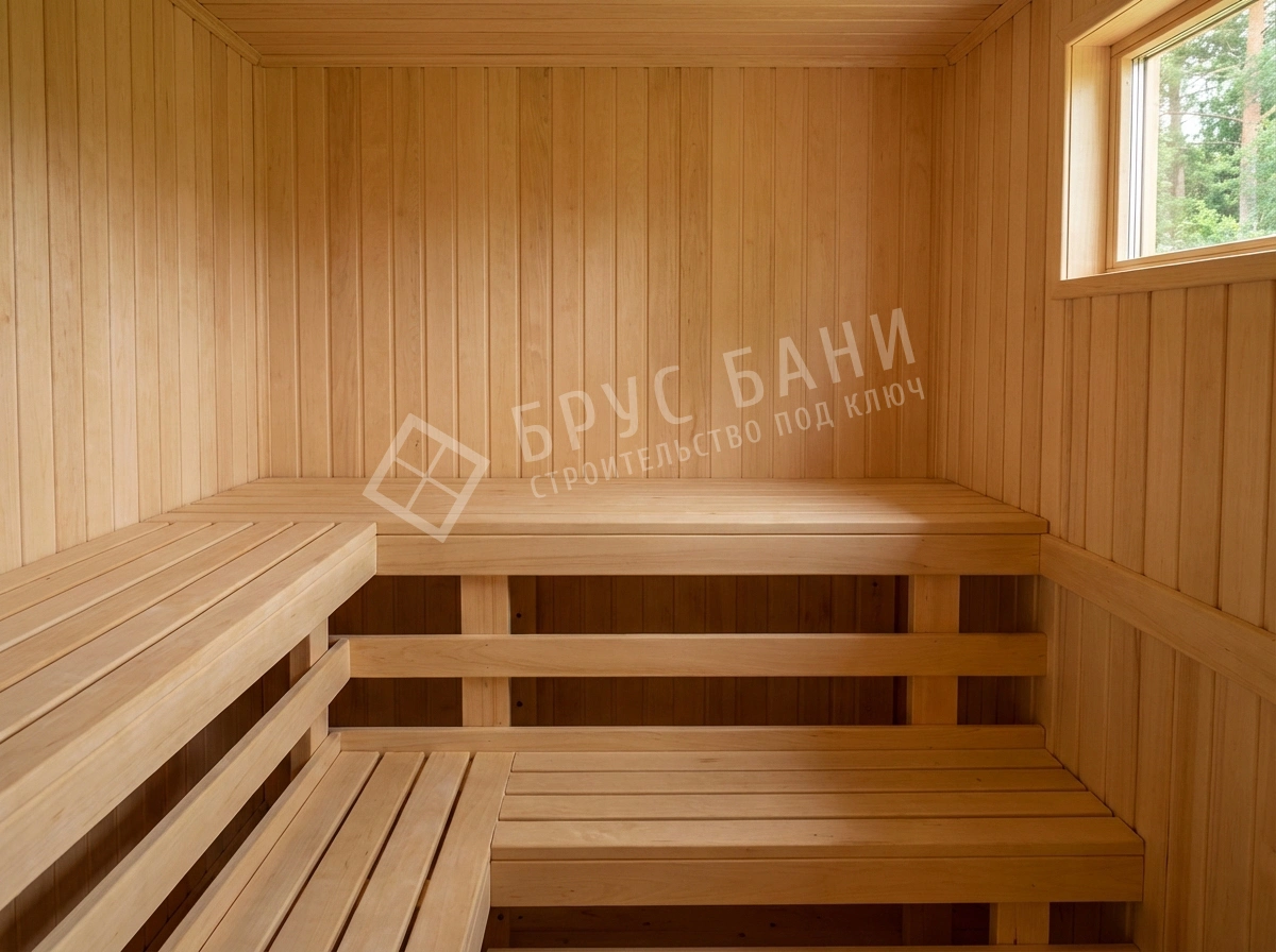 Полок в парной