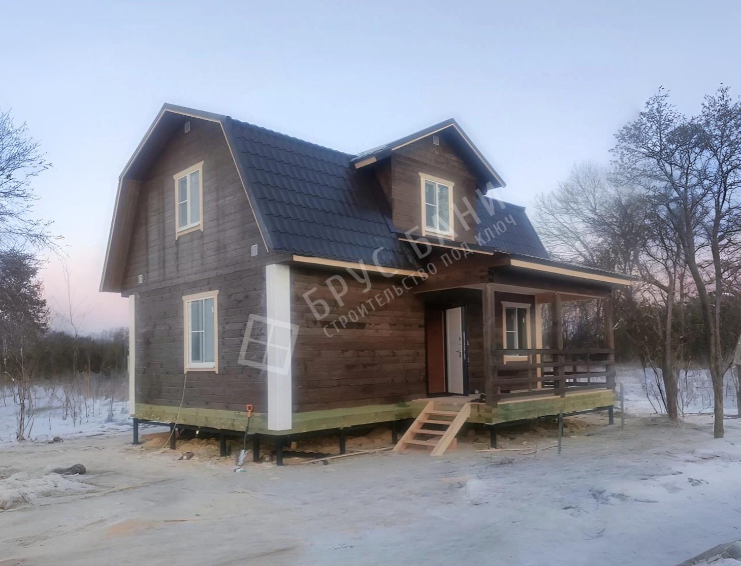 Дом из бруса 6х9 Краснокамск