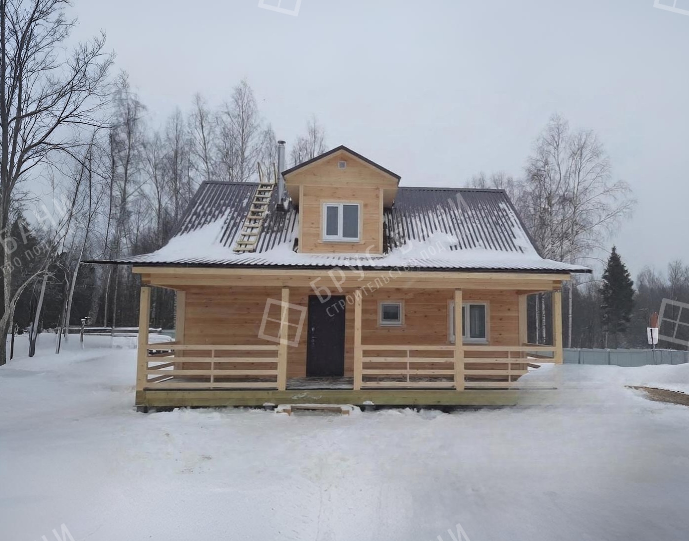 Баня из бруса 6х9 Сергиев Посад