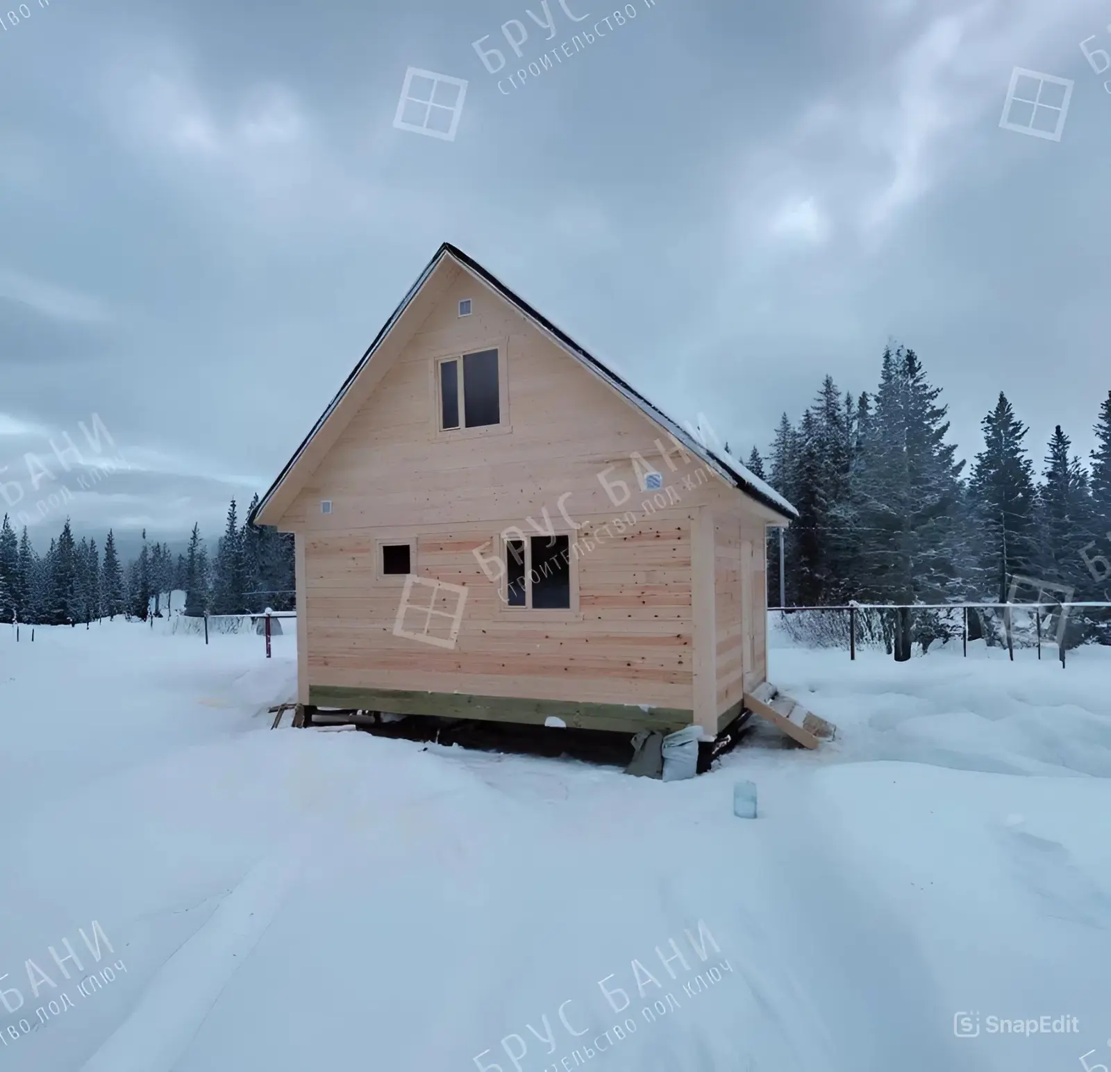 Баня из бруса 4х6