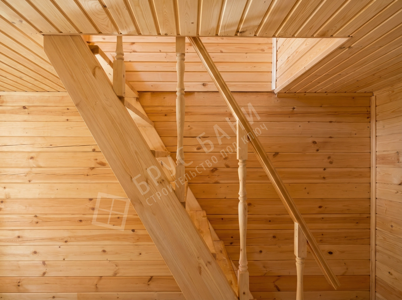 Лестница одномаршевая