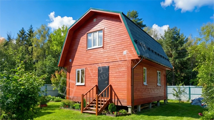 Дом из бруса 6х7.5 Миасс