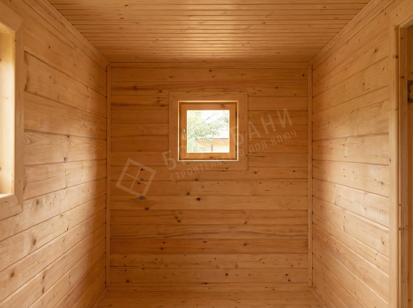 Внутренняя отделка в бане