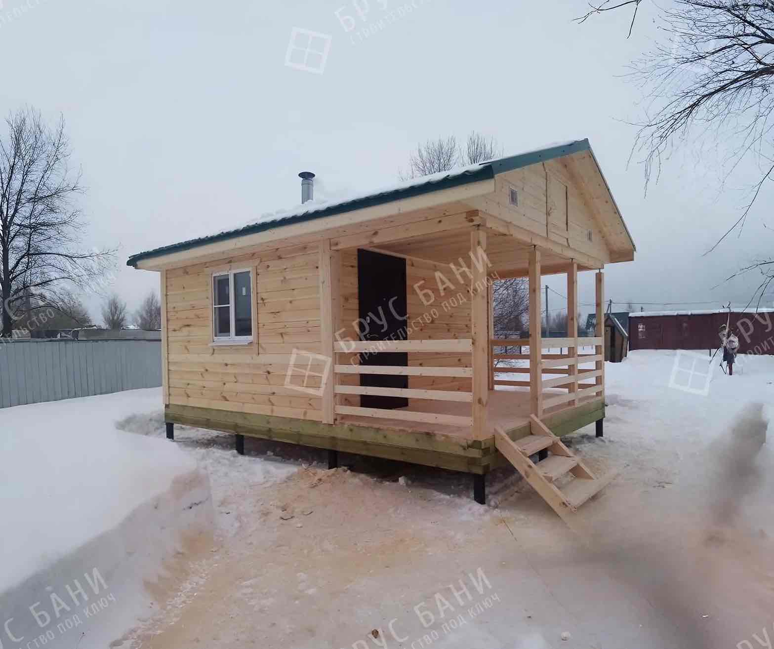 Баня из бруса  4х6 Смоленск