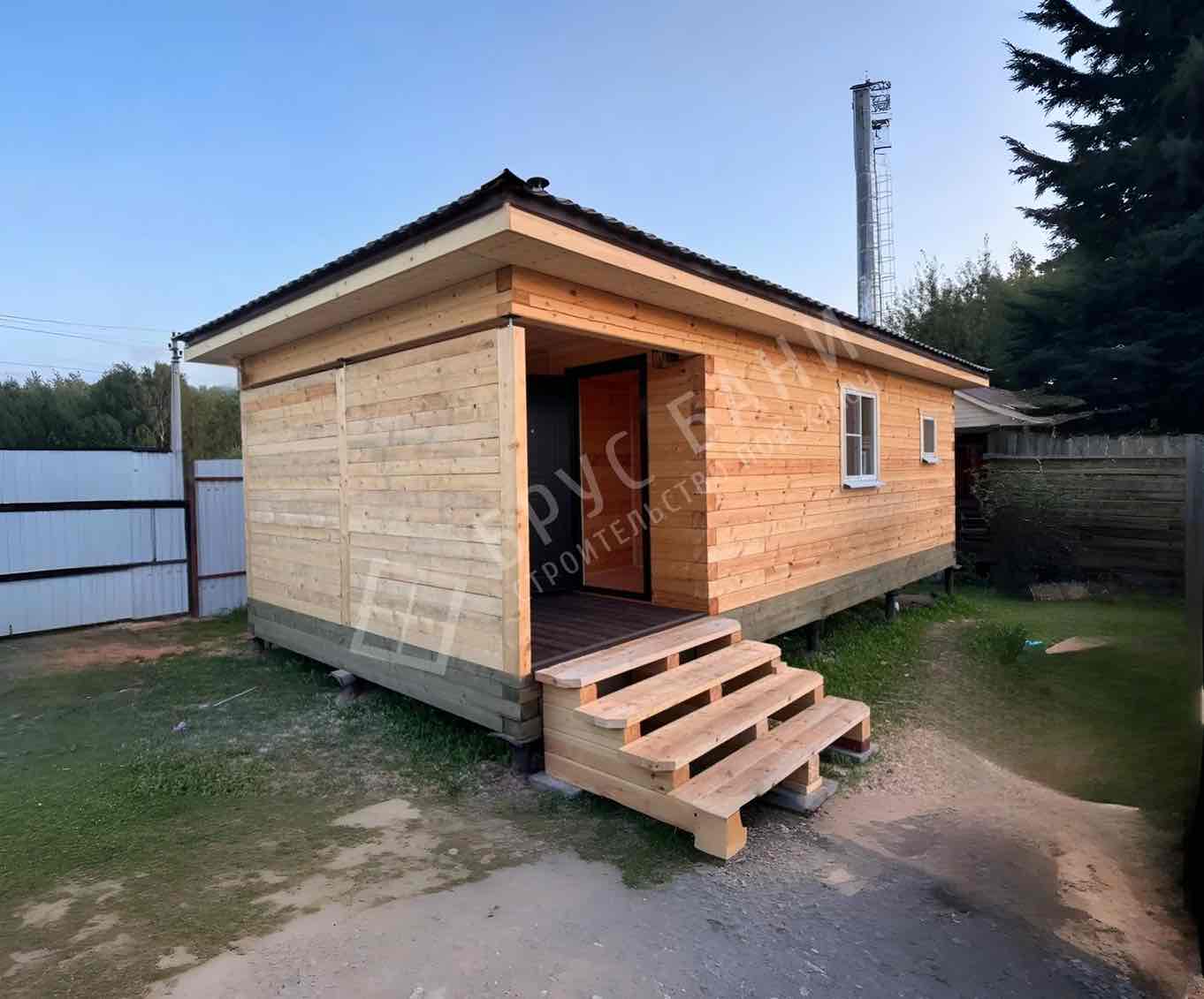 Баня из бруса 4х9 Ивангород