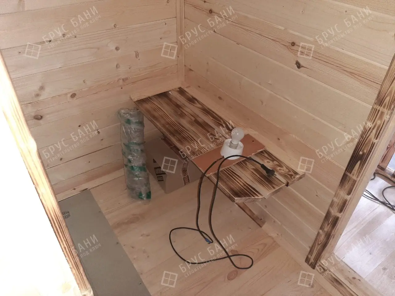 Лавочка в бане