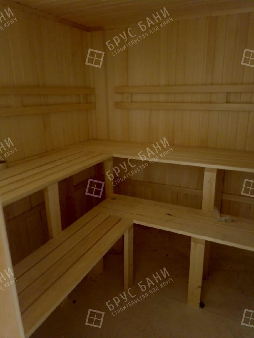 Парная в каркасной бане 5х7