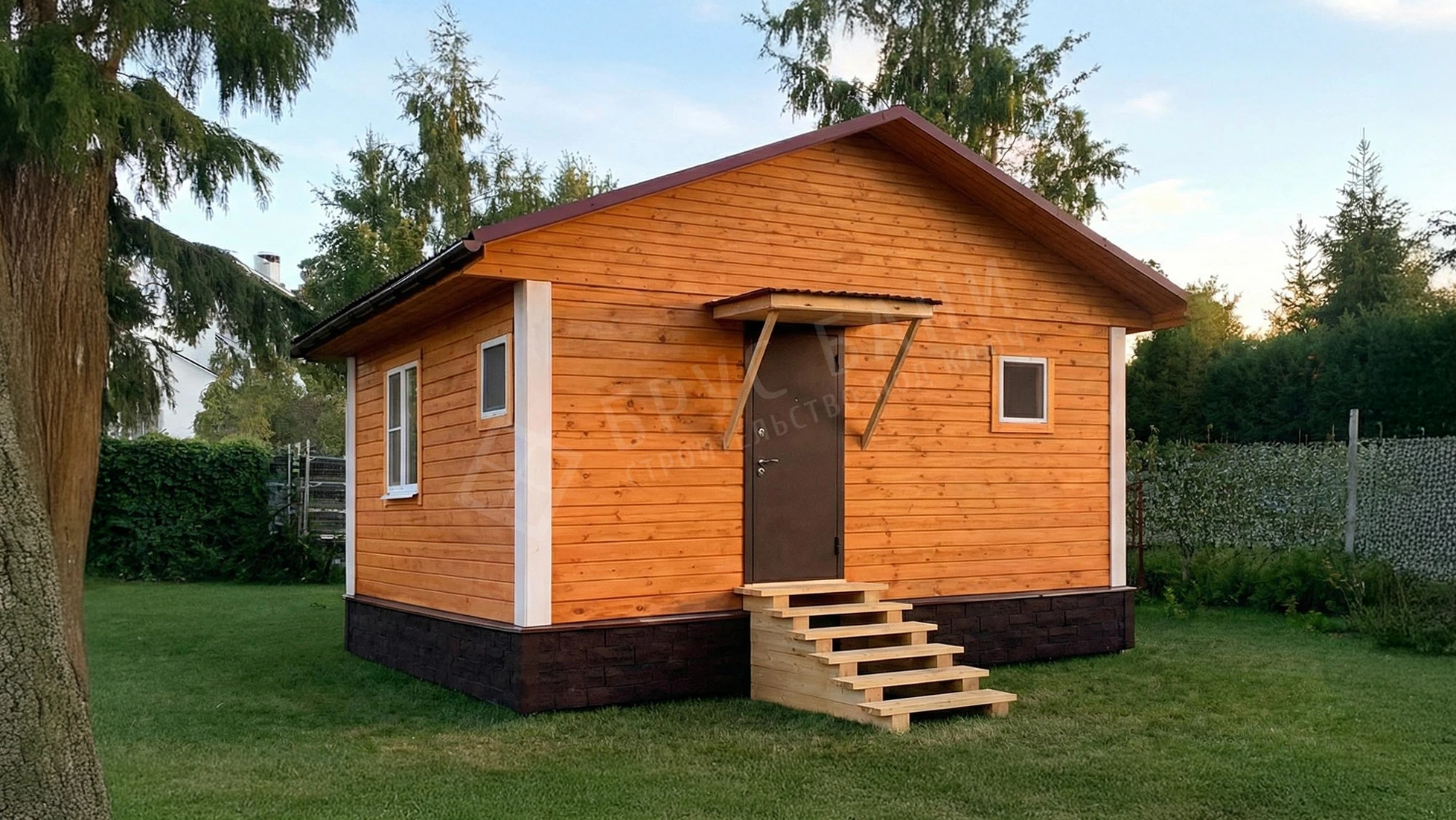 Баня из бруса 5х6 Тутаев