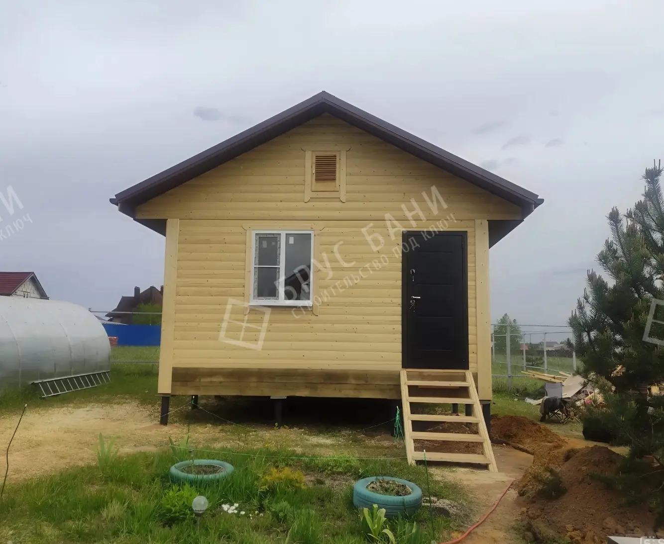 Баня из бруса. Номер договора 485555