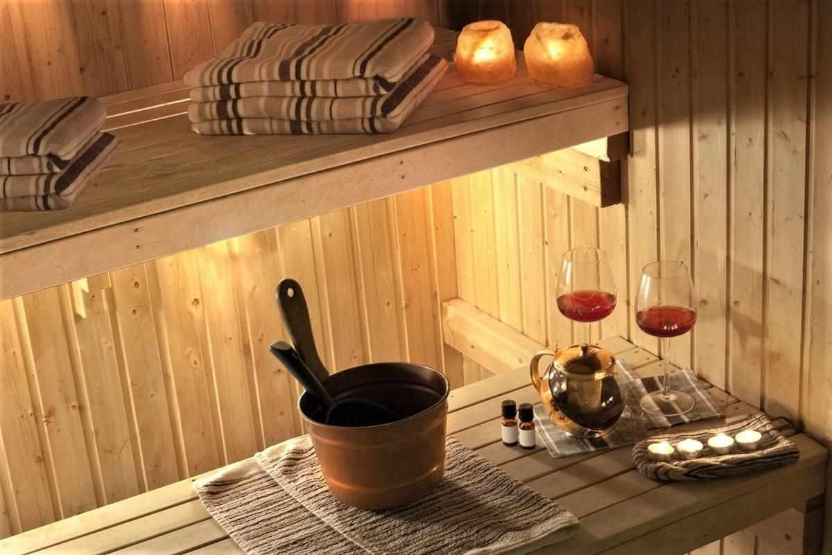 Вино в бане