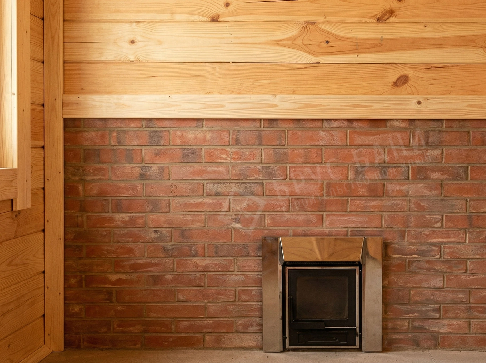 Портал печи в бане