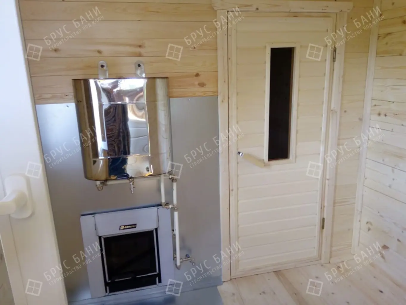 Печной портал в бане