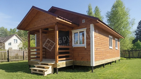 Баня из бруса 6х8 Фрязино