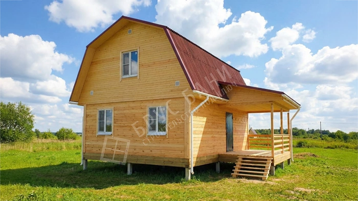 Дом из бруса 6х8 Муром