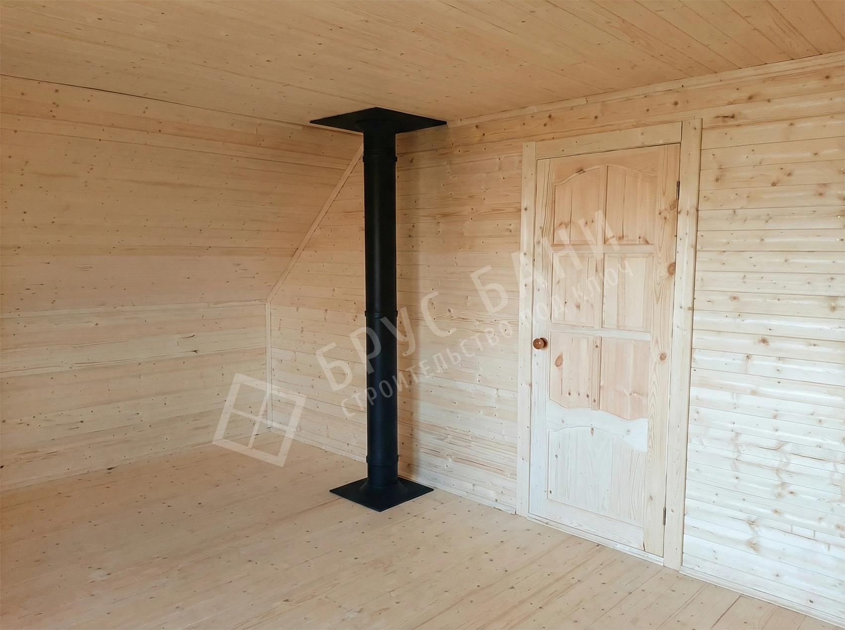 Вывод трубы в крышу