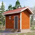 Баня из бруса 2.5x4 