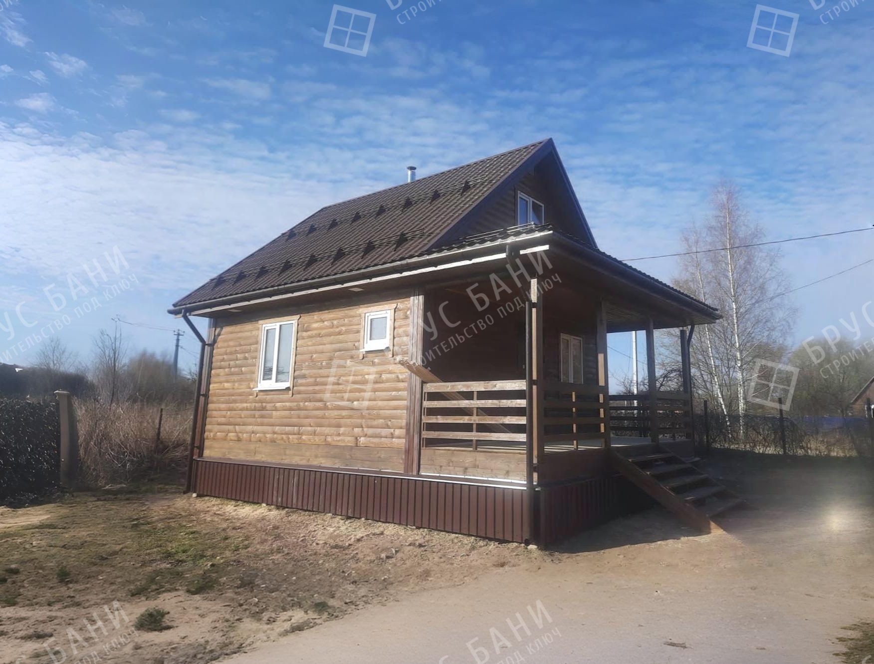 Баня из бруса 6х6 Химки