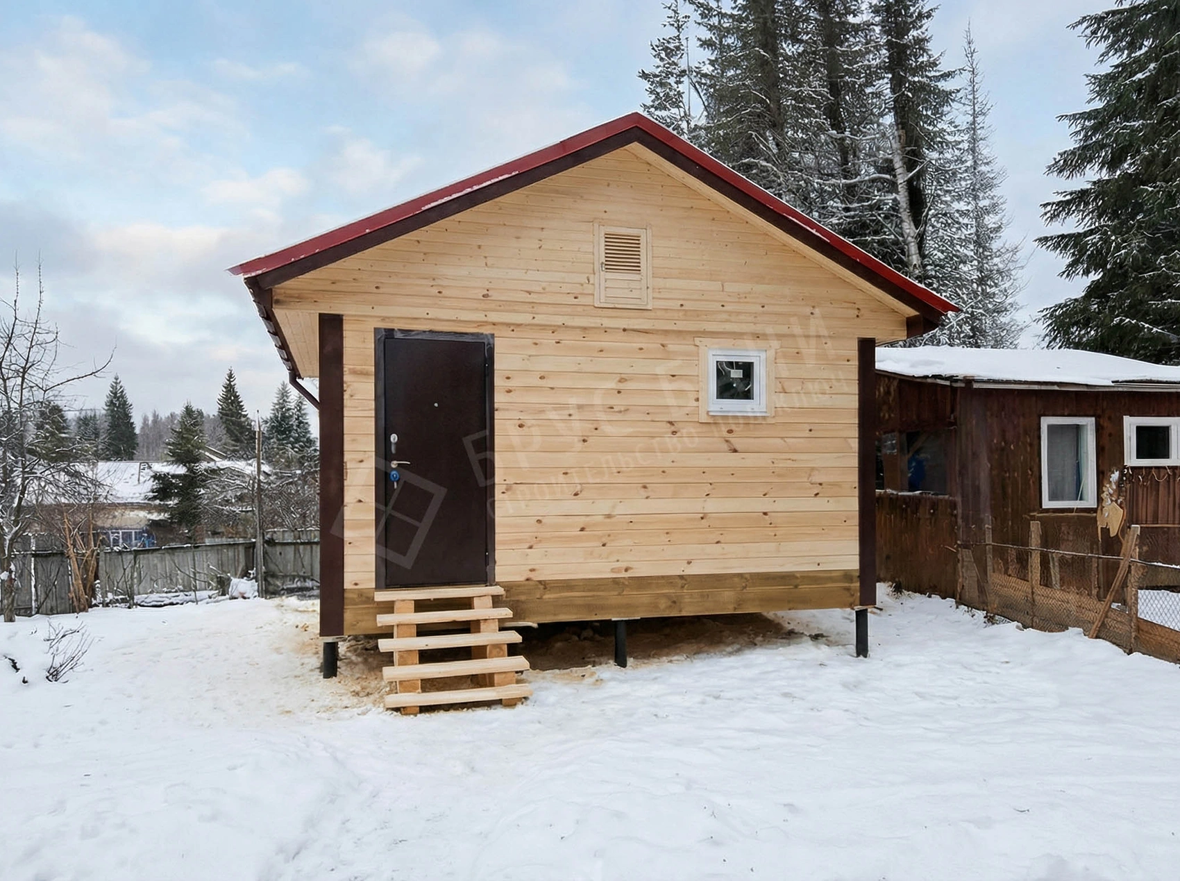 Баня из бруса 4х5